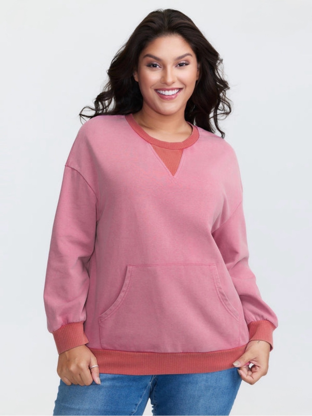 BloomChic, Crew Sweatshirt (Size 3X) - Picture 5 of 12